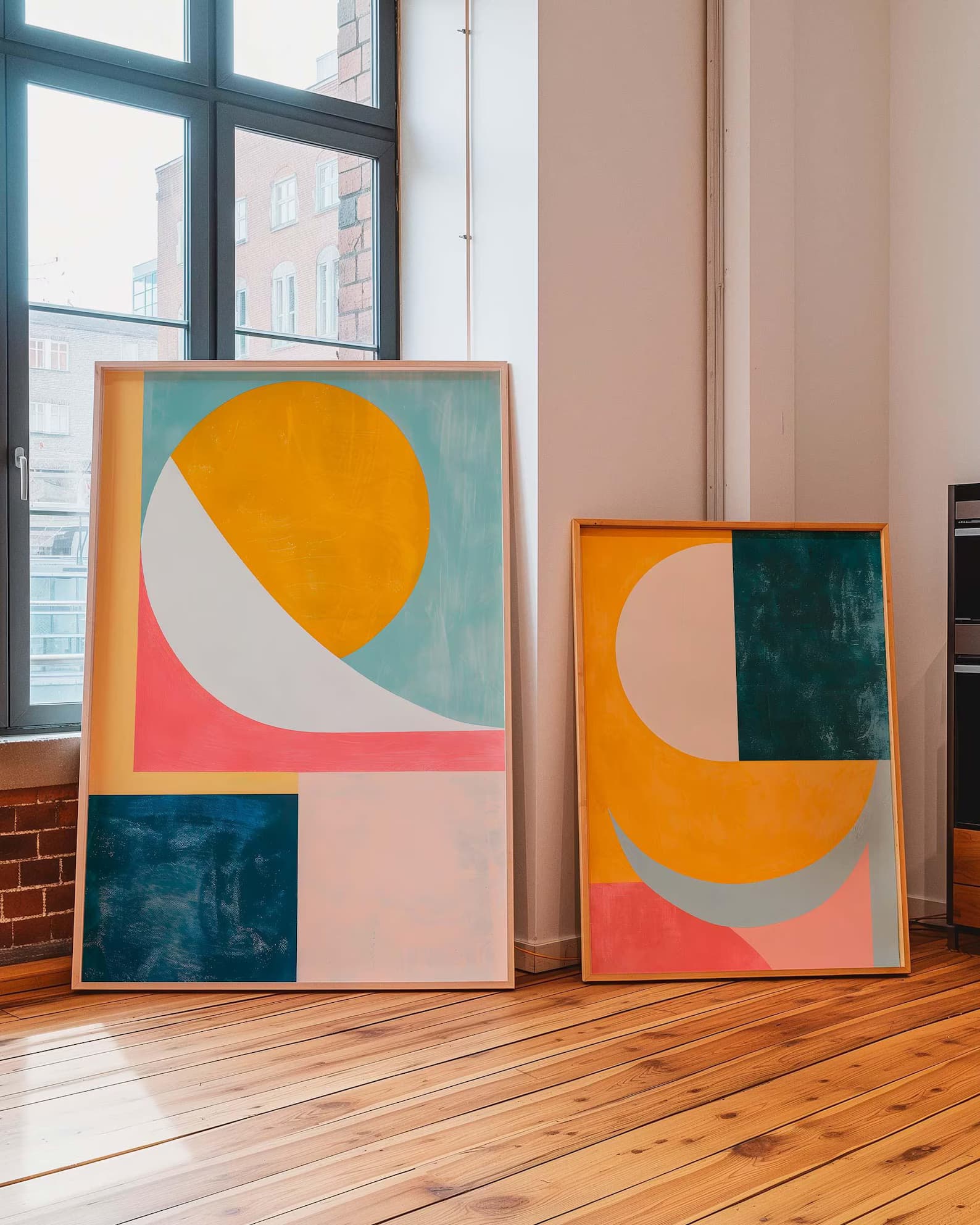 mid-century-modern-abstract-geometric-wall-art-set